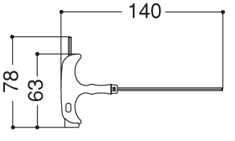 Clave para el tornillo hexagonal