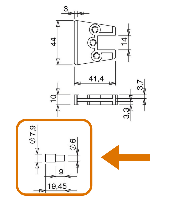 Giesse kit de conexión nova