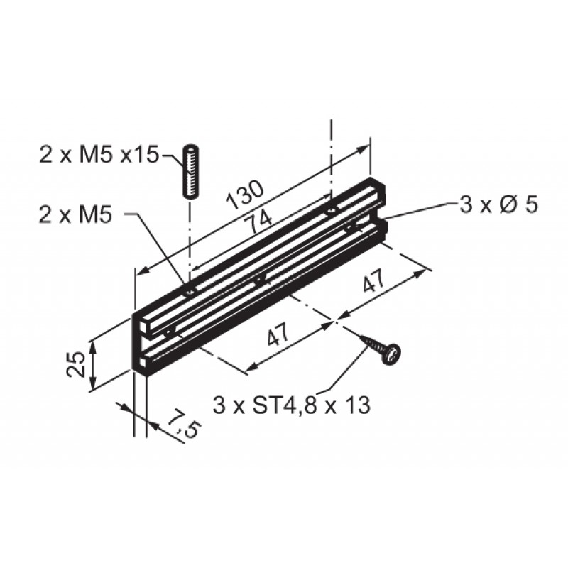 Soporte Motor Mingardi Micro 02