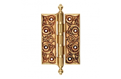 Bisagra para puerta de madera 1270 CE, de estilo barroco y refinado, con decoraciones de lujo