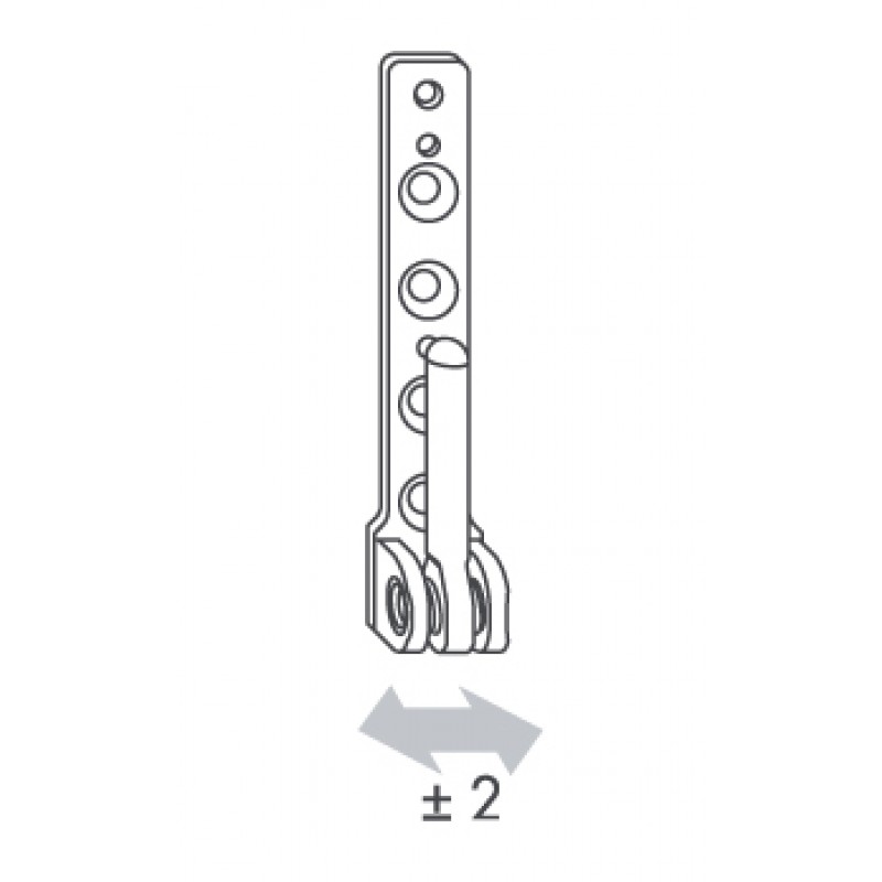 Soporte Corner Siegenia Titan KF