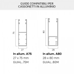 Obturador aislado de aluminio y PVC AriaLuceTherm para aire y luz