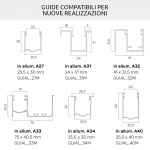 Obturador aislado de aluminio y PVC AriaLuceTherm para aire y luz