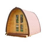 Camping Pod en Madera de Abeto para Acampar 240x480 cm