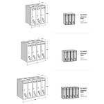 Buzón Modular Estándar para Interior Colgante SC5V