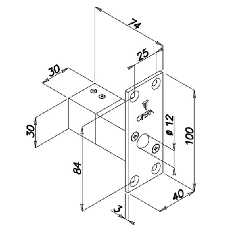 SOLENOIDE de seguridad con micro-21611 Serie Quadra Opera