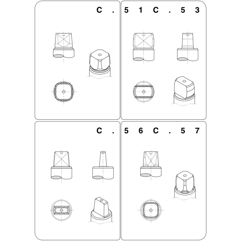 Kit para puertas exteriores con cierrapuertas de suelo SCO SbyC