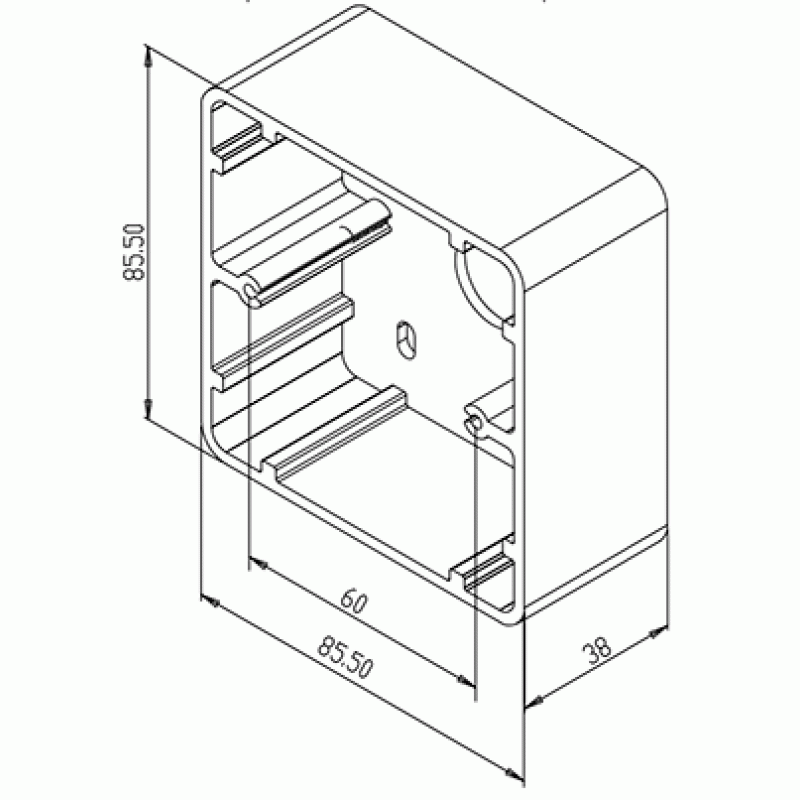 Kit de puerta botón Abrir para salir de la salida + Caja de Serie Efectivo Perfil Opera