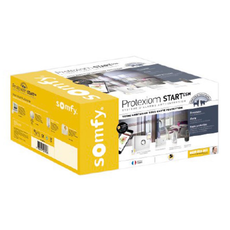 Protexiom Start Gsm Somfy Kit Unidad de control de alarma antirrobo