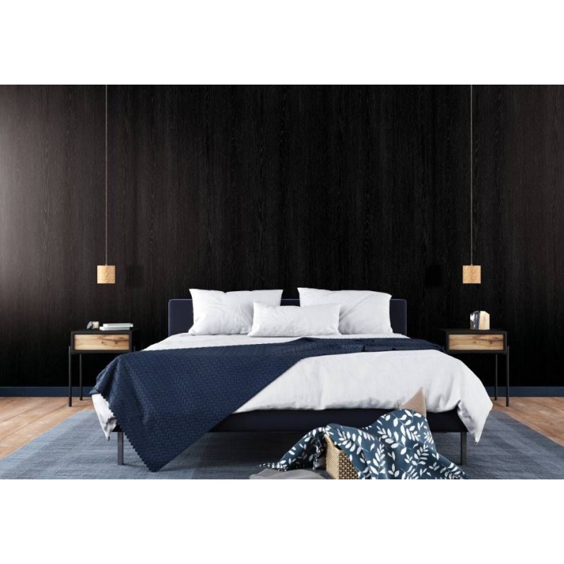 Recubrimiento Adhesivo Efecto Madera Negra COVER STYL RICH BLACK