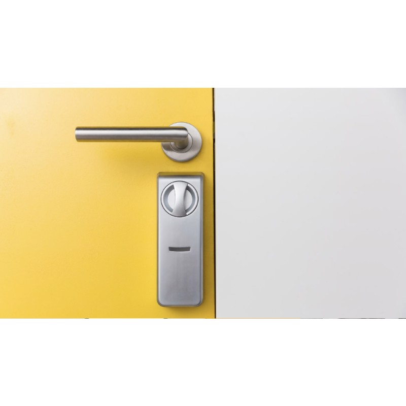 Cerradura de puerta portatil, armario de puerta de seguridad para el hogar  de instalacion simple para hotel para apartamento