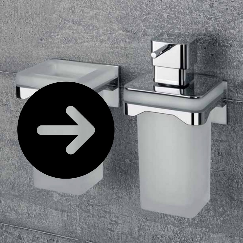 Dispensador de Jabón de Pared Colombo Design Forever 0,22L