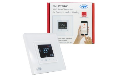 Termostato Inteligente PNI CT26W WiFi Calefacción por Suelo Radiante