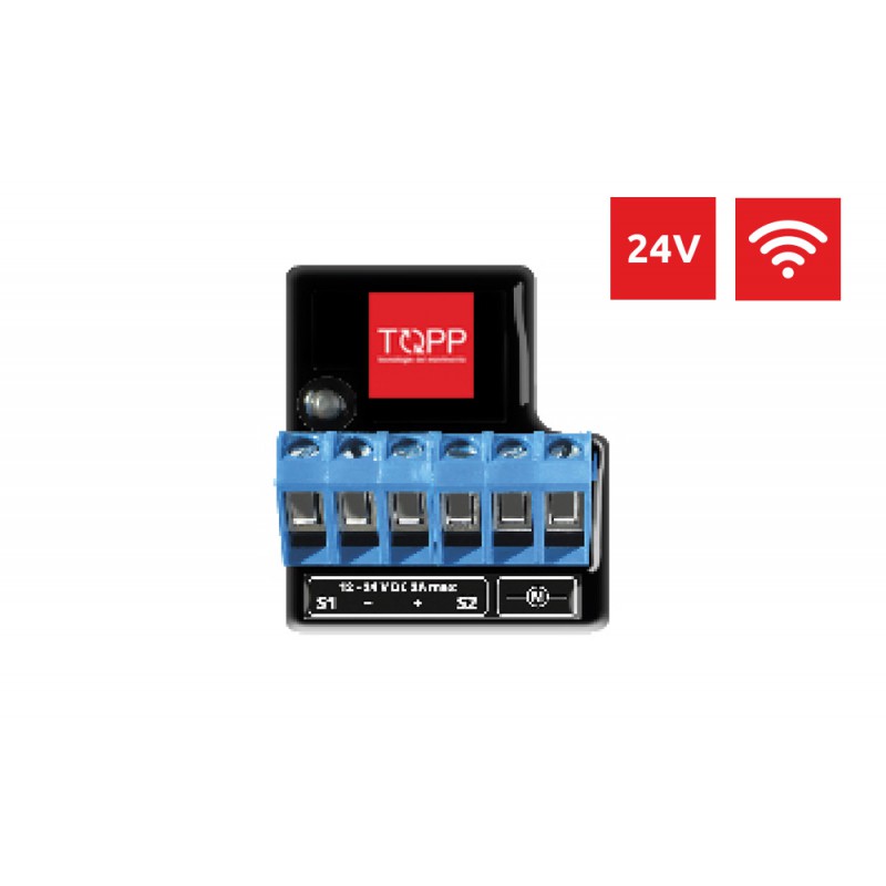 ShutterBoxDc Dispositivo Actuadores de ventana de 24 V WiFi Box Topp