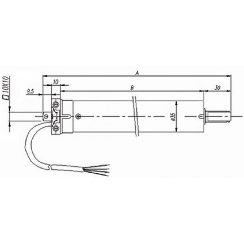 Motor Persiana cable 20Nm/40Kg