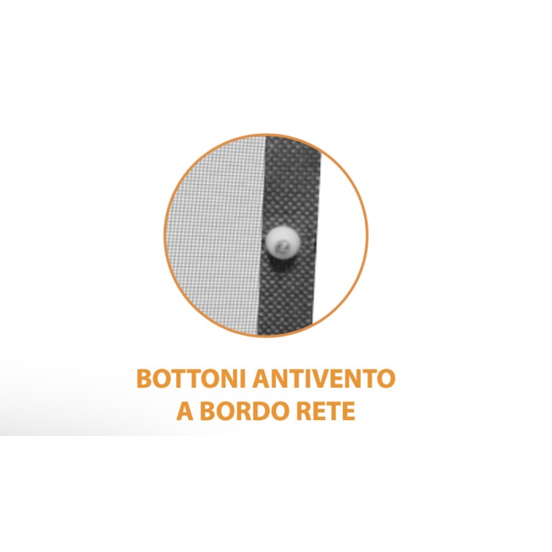 Mosquitera con Botones a Prueba Viento en Borde Lateral 50 Livia